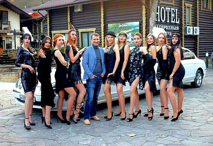 Фотосессия для конкурса красоты Мисс Геленджик 2019 в загородном клубе Ягода Малина
